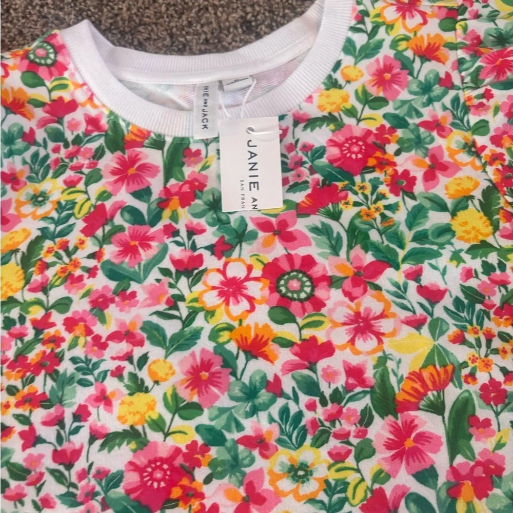 NWT Janie & Jack Floral Shirt - Picture 6 of 7